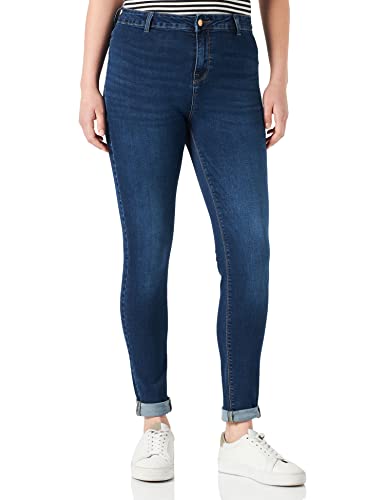 ONLY Carmakoma Women's CARHUBA HW Skinny Jeggings DBD DNM NOOS Jeans, Dark Blue Denim, 46/32 von ONLY Carmakoma