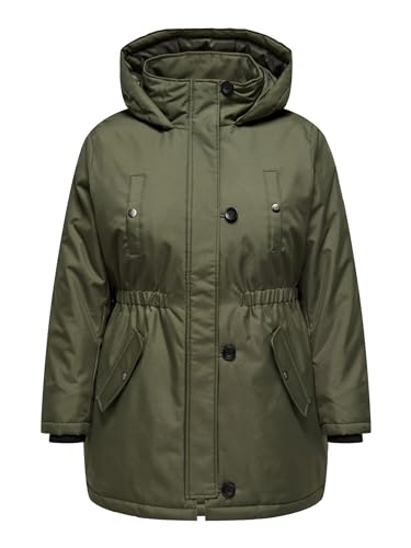 ONLY Carmakoma female Langer Parka Kapuze Curve Jacke von ONLY Carmakoma