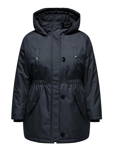 ONLY Carmakoma female Langer Parka Kapuze Curve Jacke von ONLY Carmakoma