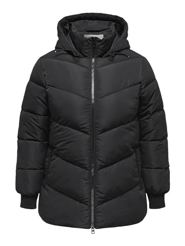 ONLY Carmakoma Female Steppmantel Kapuze Curve Steppjacke von ONLY Carmakoma