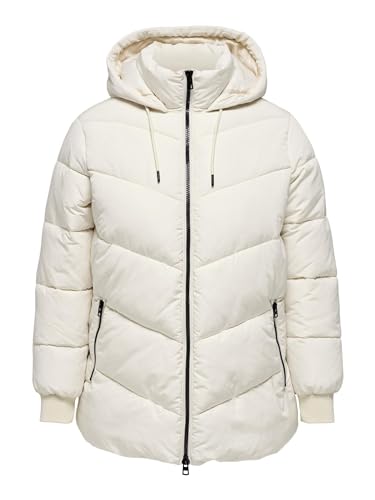 ONLY Carmakoma Female Steppmantel Kapuze Curve Steppjacke von ONLY Carmakoma