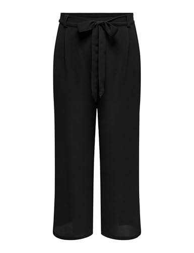 Only Carmakoma Damen Carlux Life Palazzo Ankle Pant Noos, Schwarz, 48 EU Only Carmakoma Damen Carlux Life Palazzo Ankle Pant Noos, Schwarz, 48 EU von ONLY Carmakoma