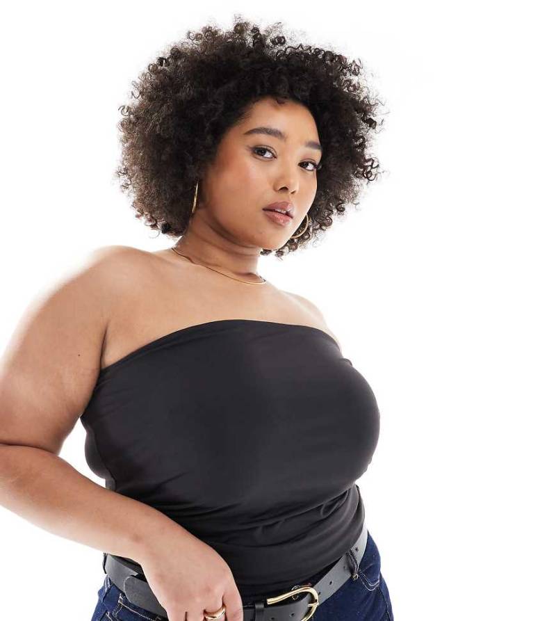 ONLY Curve - Bandeau-Top in Schwarz von ONLY Curve