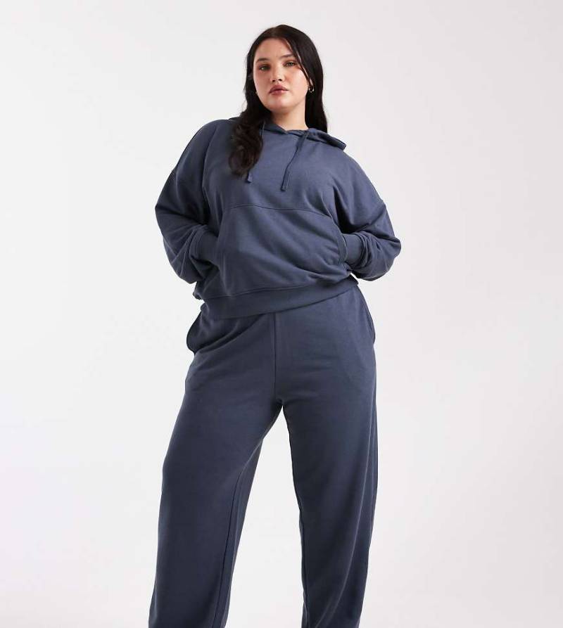 ONLY Curve - Jogginghose in Blau mit Farbverlauf, Kombiteil von ONLY Curve