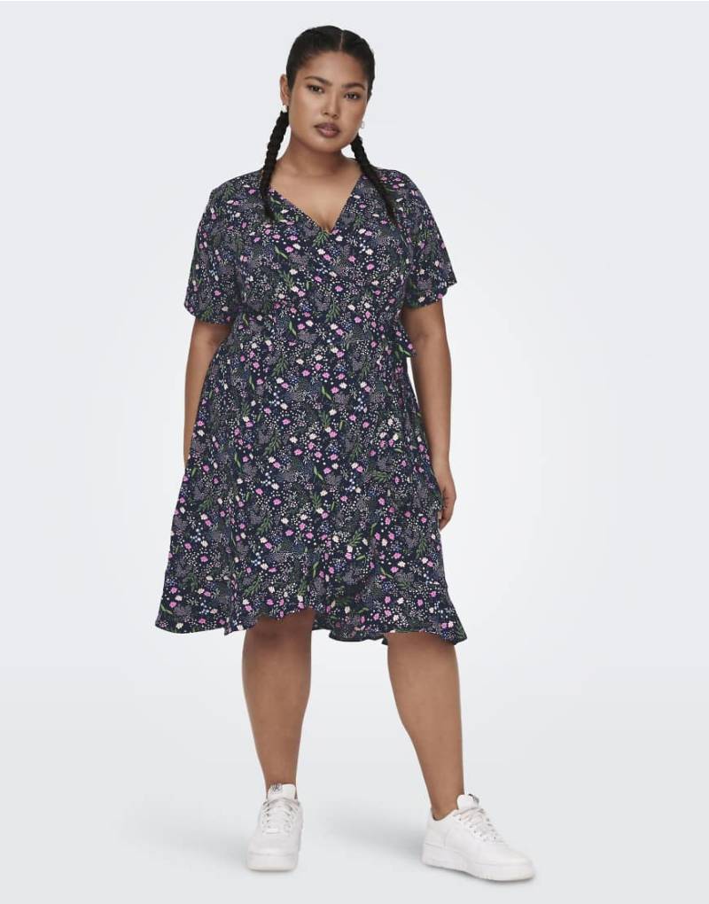 ONLY Curve - Kleid in Blau von ONLY Curve