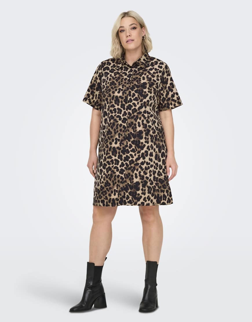 ONLY Curve - Kleid in Sand-Neutral von ONLY Curve