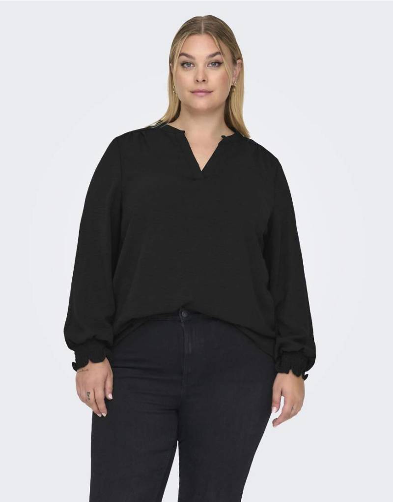 ONLY Curve - Oberteil in Schwarz von ONLY Curve