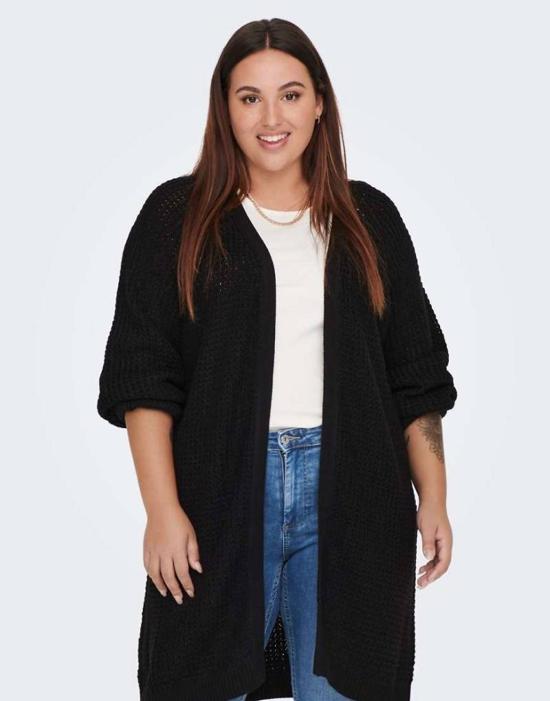 ONLY Curve - Strickjacke in Schwarz 1 von ONLY Curve