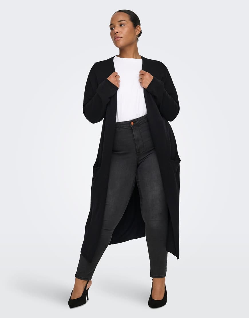 ONLY Curve - Strickjacke in Schwarz von ONLY Curve