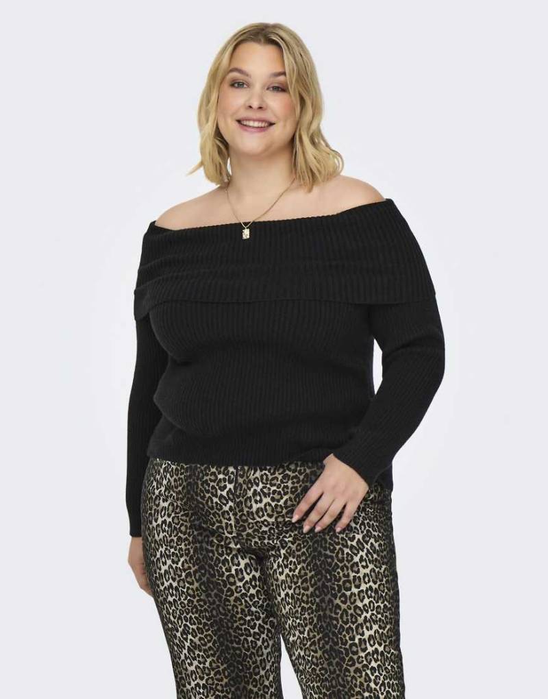 ONLY Curve - Strickpullover in Schwarz von ONLY Curve