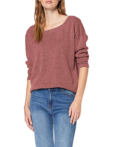 ONLY Damen ONLALBA 3/4 TOP JRS NOOS 15177776, Dry Rose, L von ONLY