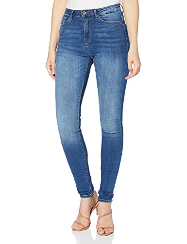 ONLY Damen Jeans 15165792 Medium Blue Denim Xs-32 von ONLY