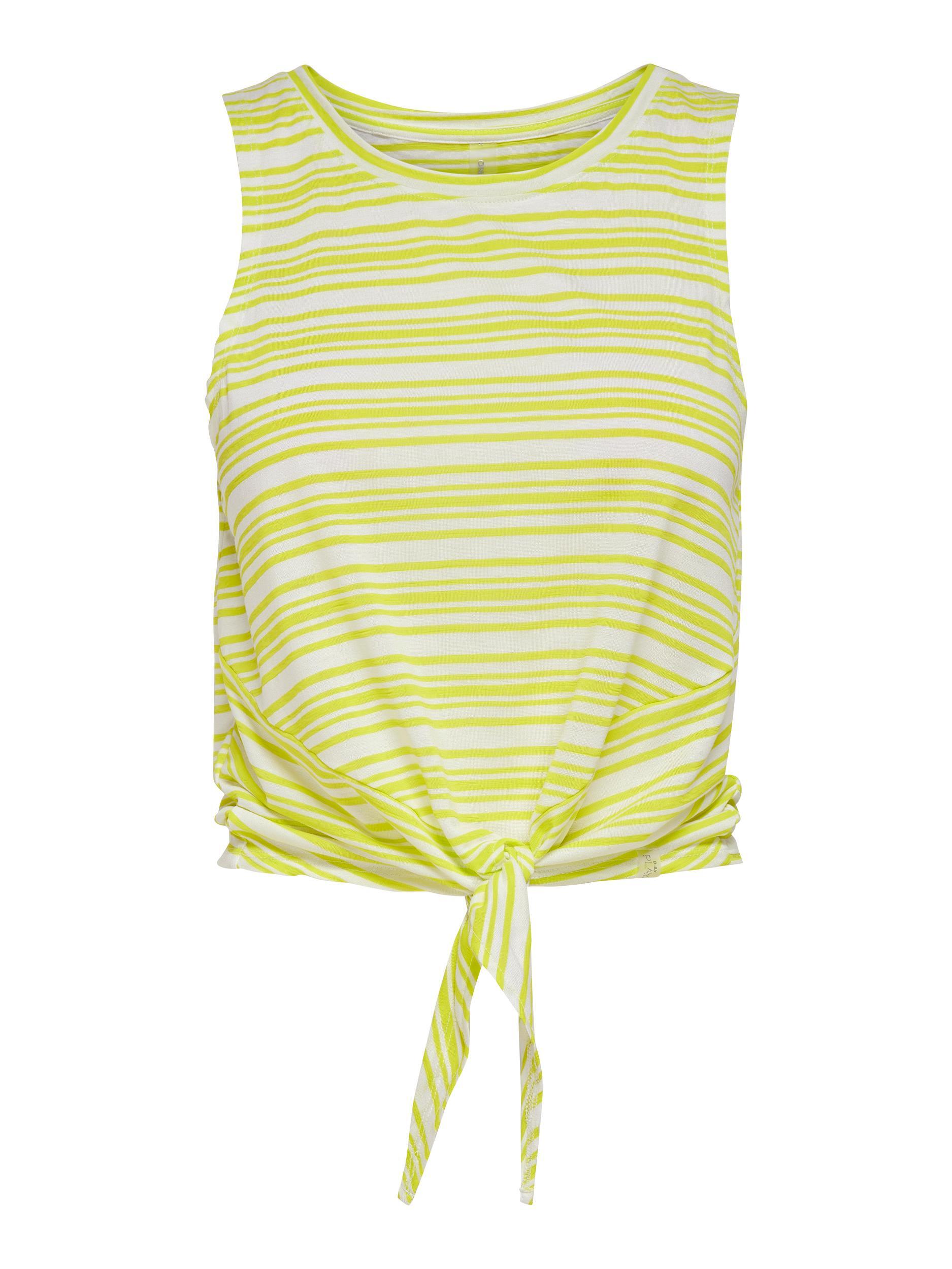 ONLY PLAY - ONPAMEL SL KNOT TOP evening primrose - Gr. - S von ONLY PLAY