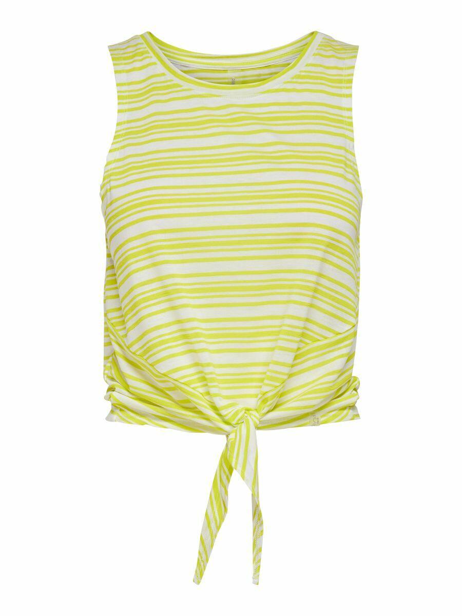 ONLY PLAY - ONPAMEL SL KNOT TOP evening primrose - Gr. - XS von ONLY PLAY