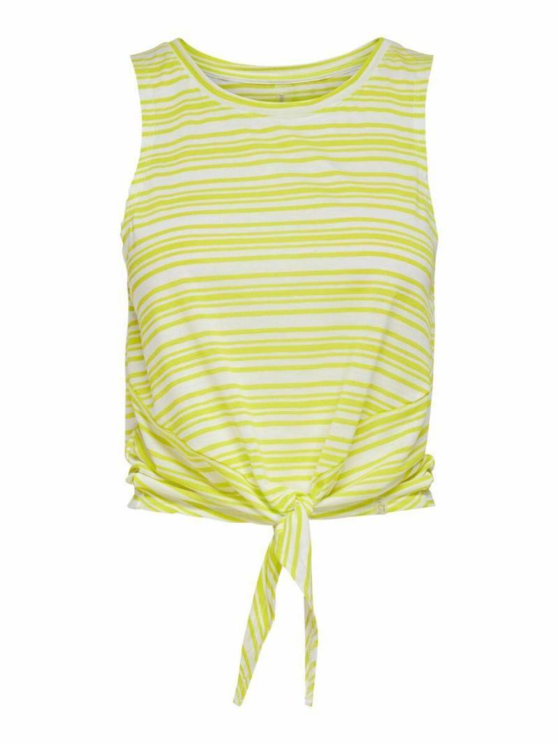 ONLY PLAY - ONPAMEL SL KNOT TOP evening primrose - Gr. - XS von ONLY PLAY