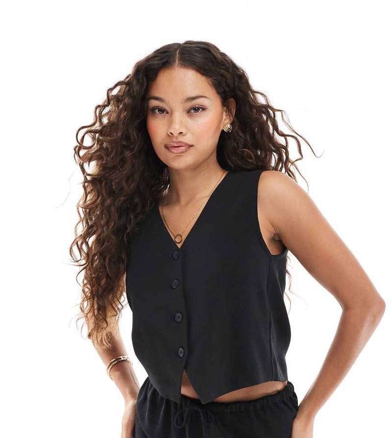 ONLY Petite - Elegante Weste in Schwarz, Kombiteil von ONLY Petite