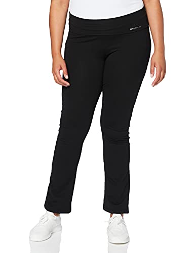 ONLY Damen Onpfold Jazz Pants Curvy-Opus Sporthose, Schwarz (Black Black), W(Herstellergröße: 40/42) von ONLY