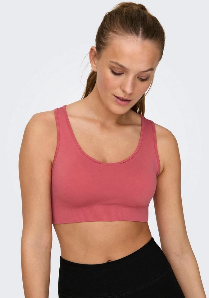 ONLY Play Sport-BH ONPDAISY SEAM SPORTS BRA - NOOS nahtlose Verarbeitung von ONLY Play