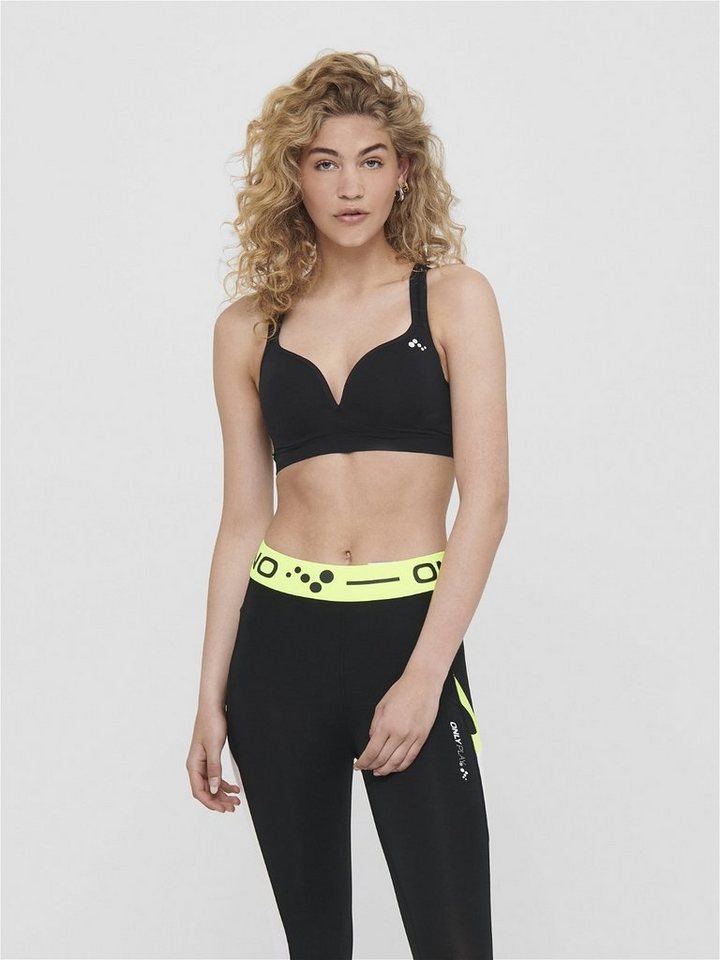 ONLY Play Sport-BH ONPMARTINE CIR SPORTS BRA mit eingearbeiteten Cups - seamless von ONLY Play