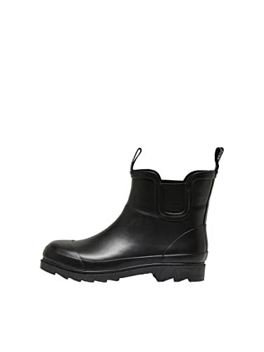 ONLY Damen Schuhe Gummistiefel ONLRiri Short Rainboot wasserdichte Damenschuhe 15253234 black 38 von ONLY