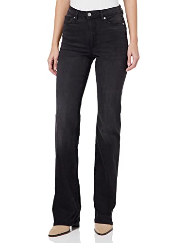 ONLY TALL Women's ONLWAUW HW Flared BJ1097 FN TLL Jeans, Washed Black, M/34 von ONLY TALL