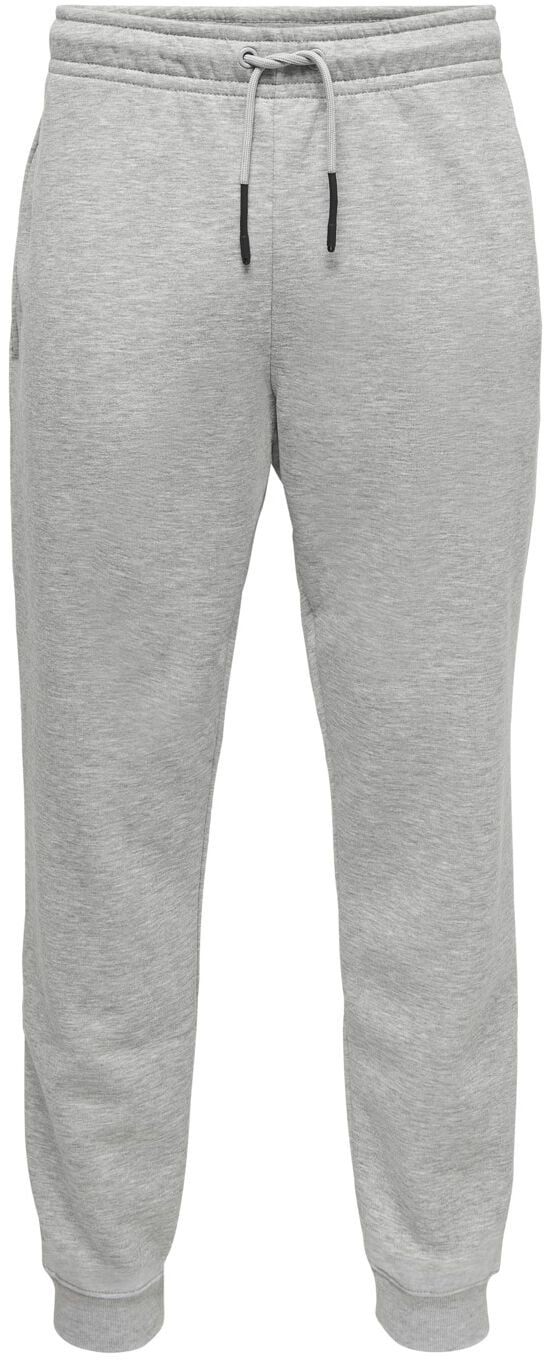 ONLY and SONS Ceres Life Sweat Pants Trainingshose hellgrau in M von ONLY and SONS