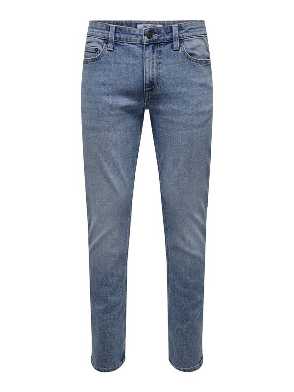 ONLY and SONS Jeans - ONSLOOM SLIM LB 2529 PIM DNM NOOS - W30L32 bis W36L34 - für Männer - Größe W31L32 - blau von ONLY and SONS