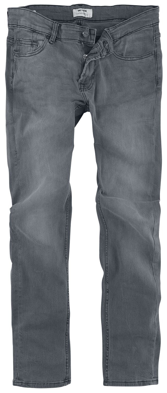 ONLY and SONS Jeans - Warp Grey DCC 2051 - W30L32 bis W36L34 - für Männer - Größe W30L32 - grau von ONLY and SONS