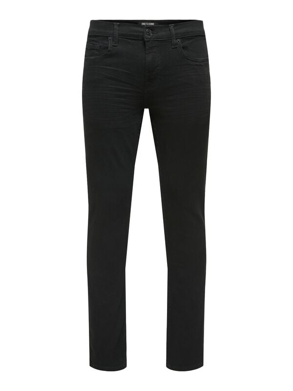 ONLY and SONS Loom Jeans schwarz in W31L32 von ONLY and SONS