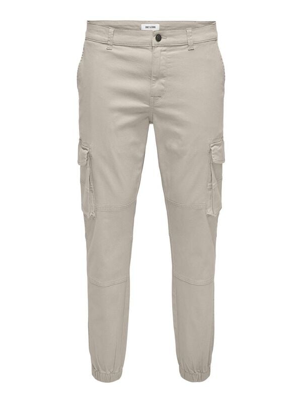 ONLY and SONS ONSCARTER LIFE CARGO CUFF 0013 PANT NOOS Cargohose beige in W31L32 von ONLY and SONS