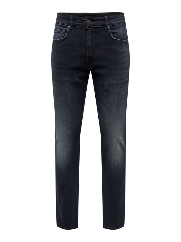 ONLY and SONS ONSLOOM SLIM B. BLACK 6921 MAT DNM NOOS Jeans blau in W32L32 von ONLY and SONS