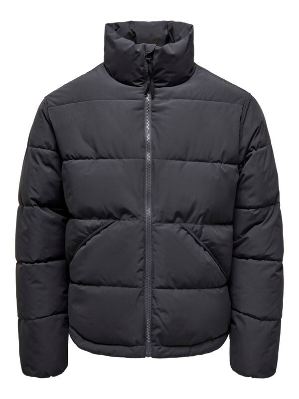 ONLY and SONS Winterjacke - ONSPACK LIFE PUFFER JACKET OTW - S bis XXL - für Männer - Größe M - anthrazit von ONLY and SONS