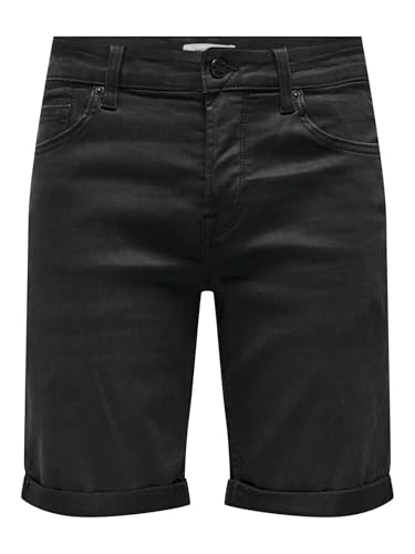 Herren O&S Denim Capri Jeans Shorts 3/4 Bermuda Pants Sommer Hose Kurze Freizeit Trousers ONSPLY von ONLY & SONS
