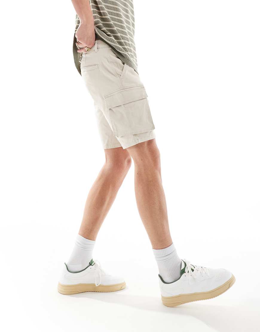 ONLY & SONS - Cargo-Shorts in Steinbeige-Neutral ONLY & SONS - Cargo-Shorts in Steinbeige-Neutral von ONLY & SONS