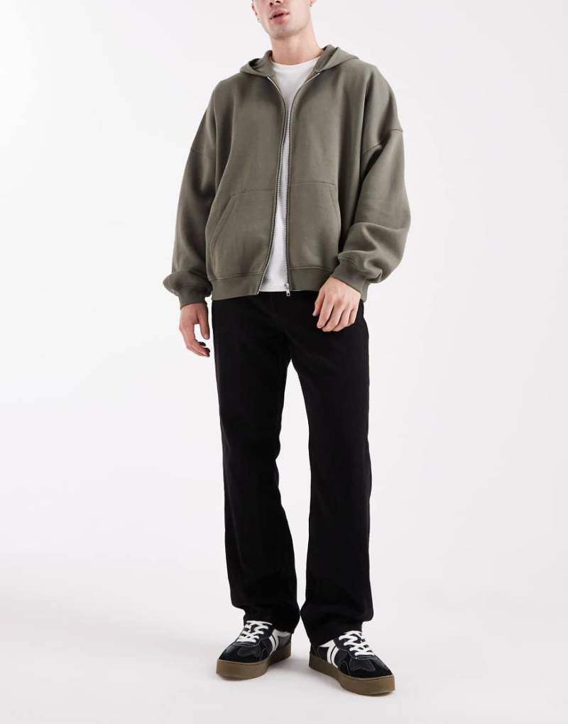 ONLY & SONS - Edge - Gerade geschnittene Jeans in verwaschenem Schwarz von ONLY & SONS