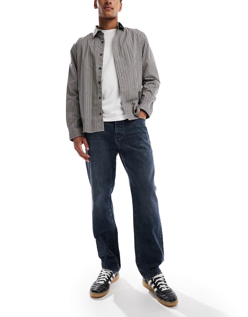 ONLY & SONS - Edge - Straight Fit Jeans aus Denim in Blau-Schwarz-Marineblau von ONLY & SONS