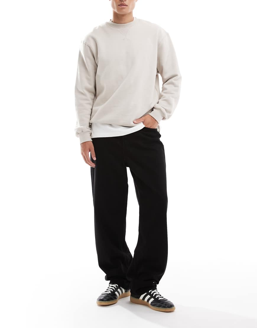 ONLY & SONS - Five - Lockere Jeans in verwaschenem Schwarz von ONLY & SONS