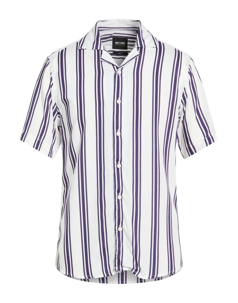 ONLY & SONS Hemd Herren Violett von ONLY & SONS