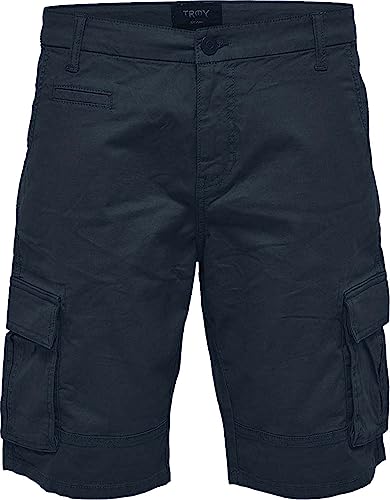 ONLY & SONS Herren Cargoshort Kurze Hose Regular Fit Trocargo (29, Blau (Dress Blues)) von ONLY & SONS