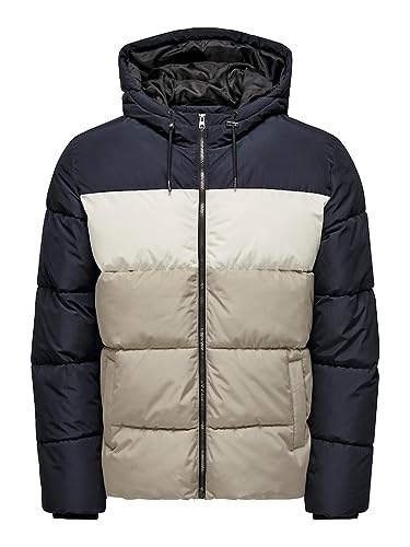 ONLY & SONS Herren Jacke 22020857 Dark Navy L von ONLY & SONS