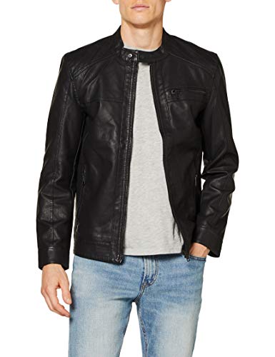 ONLY & SONS Herren Onsal Pu Noos Otw Jacke, Schwarz, M EU von ONLY & SONS