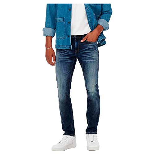 ONLY & SONS Herren Jeans ONSWEFT 3251 - Straight Fit - Blau - Blue Denim W28-W38, Größe:32W / 34L, Farbvariante:Blue Denim 22023251 von ONLY & SONS