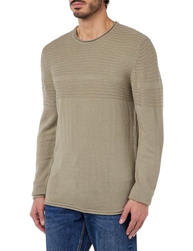 ONLY & SONS Herren ONSBLADE LS Crew Neck Knit BF CS Strickpullover, Chinchilla, Small von ONLY & SONS