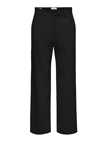 ONLY & SONS Herren ONSBOB-LE Loose 0071. Pant NOOS Stoffhose, Black, 38W x 32L von ONLY & SONS