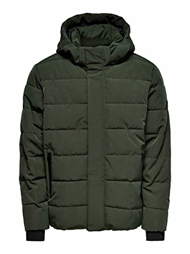 ONLY & SONS Herren ONSCAYSON Puffa OTW Pufferjacke, Peat, XL von ONLY & SONS