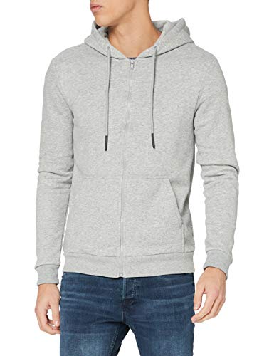 ONLY & SONS Herren Pullover 22018684 Light Grey Melange M von ONLY & SONS