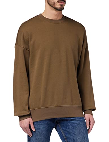 ONLY & SONS Herren ONSCERES Vintage FIT Crew Neck Sweat Sweatshirt, Teak, XL von ONLY & SONS