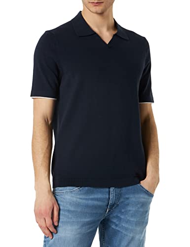 ONLY & SONS Herren ONSDAL Life REG SS 14 Resort Polo Knit Poloshirt, Dark Navy, XL von ONLY & SONS