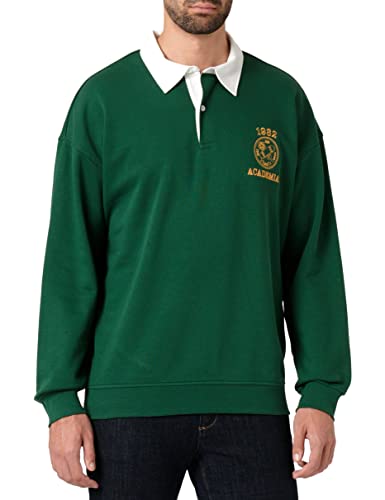 ONLY & SONS Herren ONSDAVID RLX Rugby Polo 3105 SWT Kapuzenpullover, Dark Green, L von ONLY & SONS