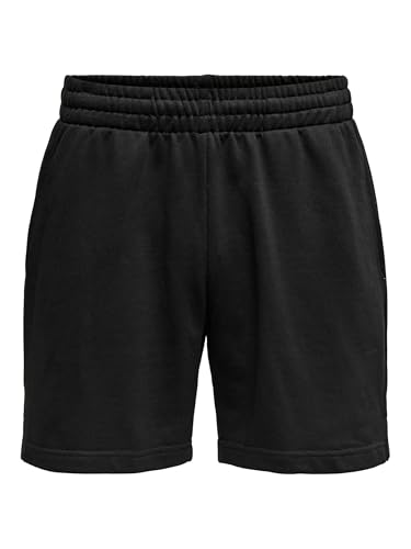 ONLY & SONS Herren ONSDAVID Shorts Sweat Sweatshorts, Black, XXL von ONLY & SONS